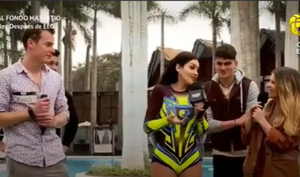 Michelle Soifer fue jurado para el casting de EEG. Foto: captura de América TV