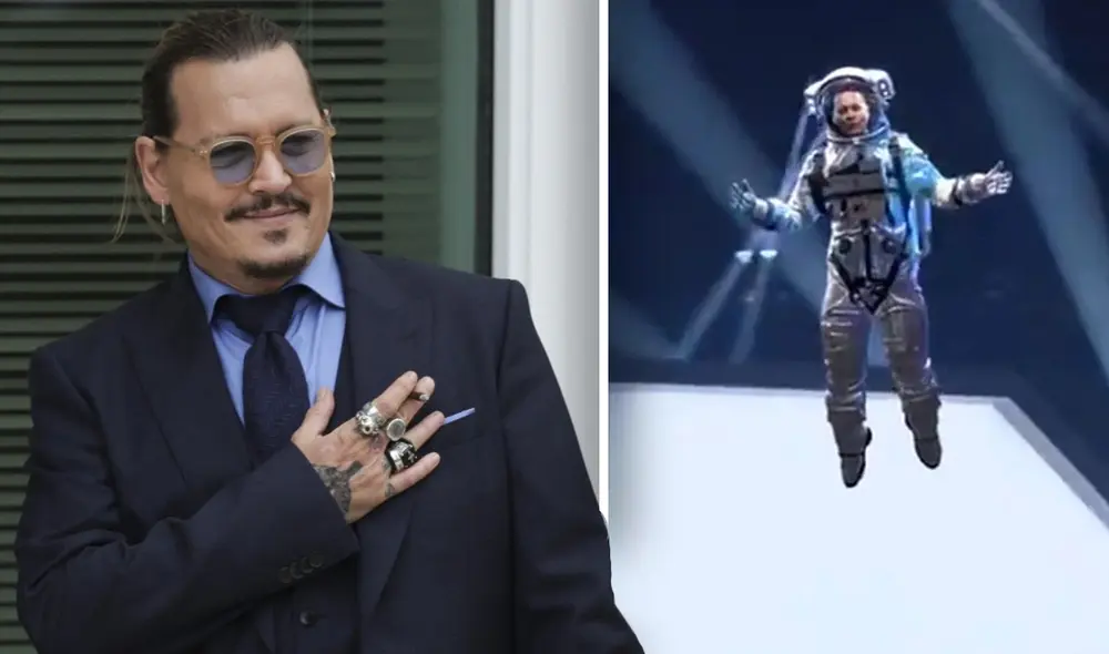 Gracias a la tecnología, Johnny Depp pudo participar de los MTV Video Music Awards 2022 y protagonizó un singular momento. Foto: composición LR/AFP/captura MTV