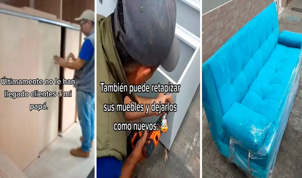Tras el éxito que alcanzó con su video, el joven creó unas cuentas en redes sociales para que fuera más fácil de contactar a su papá. Foto: composición LR/TikTok/@samirpinedaofficial