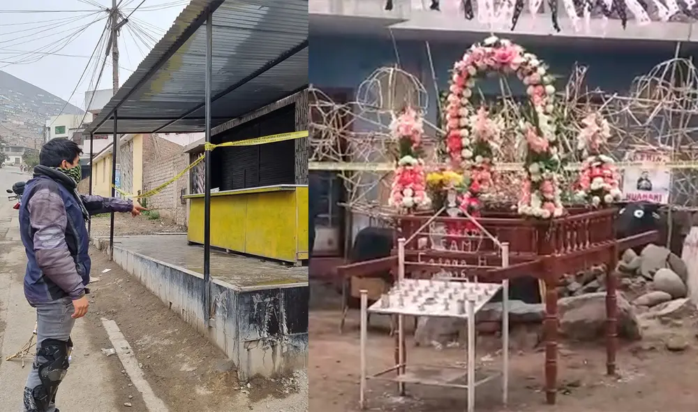 Asesinato en Comas en Día de Santa Rosa de Lima. Foto: Deysi Portuguez/ URPI-LR