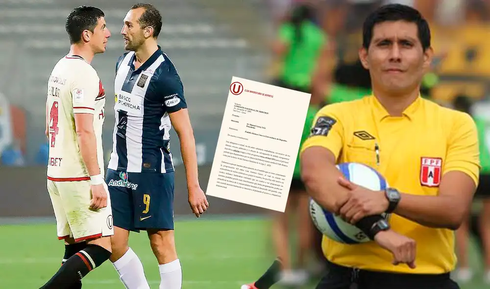 El árbitro para el partido Alianza Lima vs. Universitario por la fecha 10 del Clausura sería Luis Garay. Foto: composición GLR/Liga 1