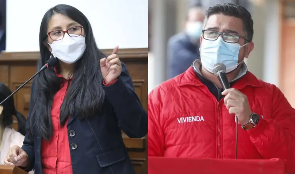 El Pleno del Congreso aprobó la moción de interpelación presentada por Ruth Luque contra el ministro Geiner Alvarado. Foto: Congreso/Composición LR El Pleno del Congreso aprobó la moción de interpelación presentada por Ruth Luque contra el ministro Geiner Alvarado. Foto: Congreso/Composición LR