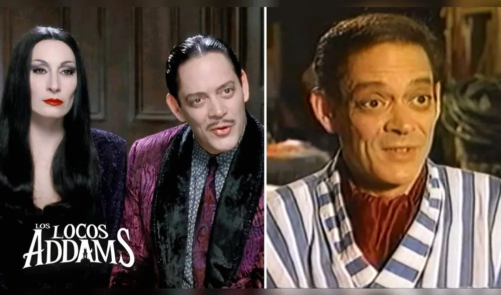 "Los locos Addams", con Raúl Juliá y Anjelica Huston, se estrenó en 1991. La película tuvo una secuela en 1993. Foto: composición LR/GQ/ET