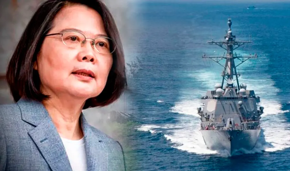 Tsai Ing Wen, presidenta de Taiwán. Foto: Composición LR / AFP Tsai Ing Wen, presidenta de Taiwán. Foto: Composición LR / AFP