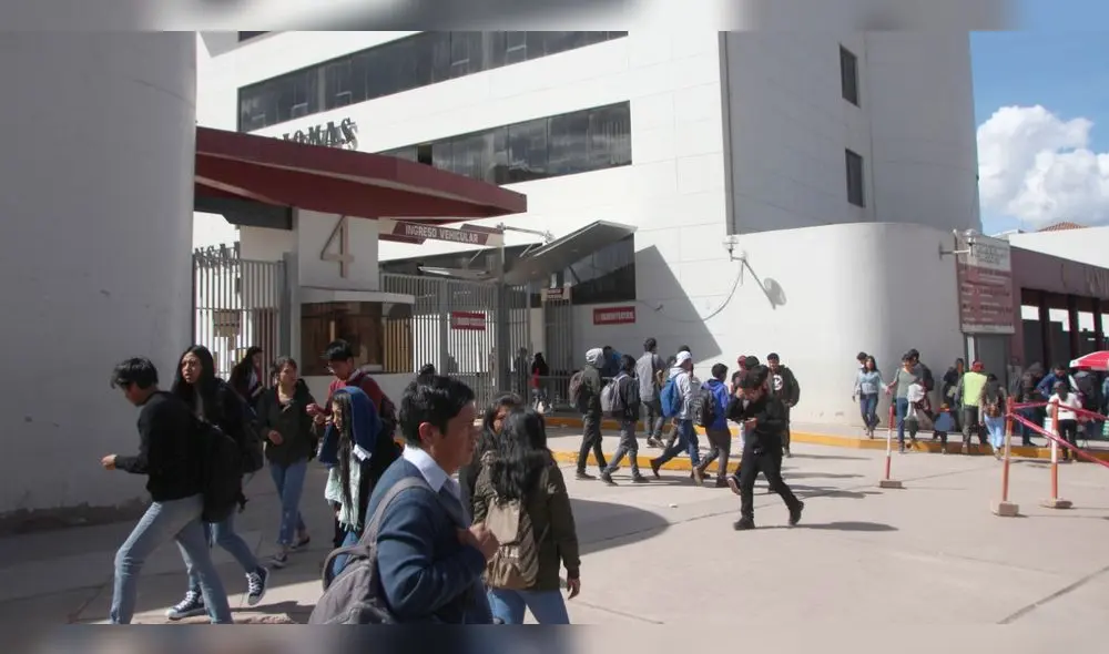 Unsaac. Universitarios amenazan con protestas. Foto: La República