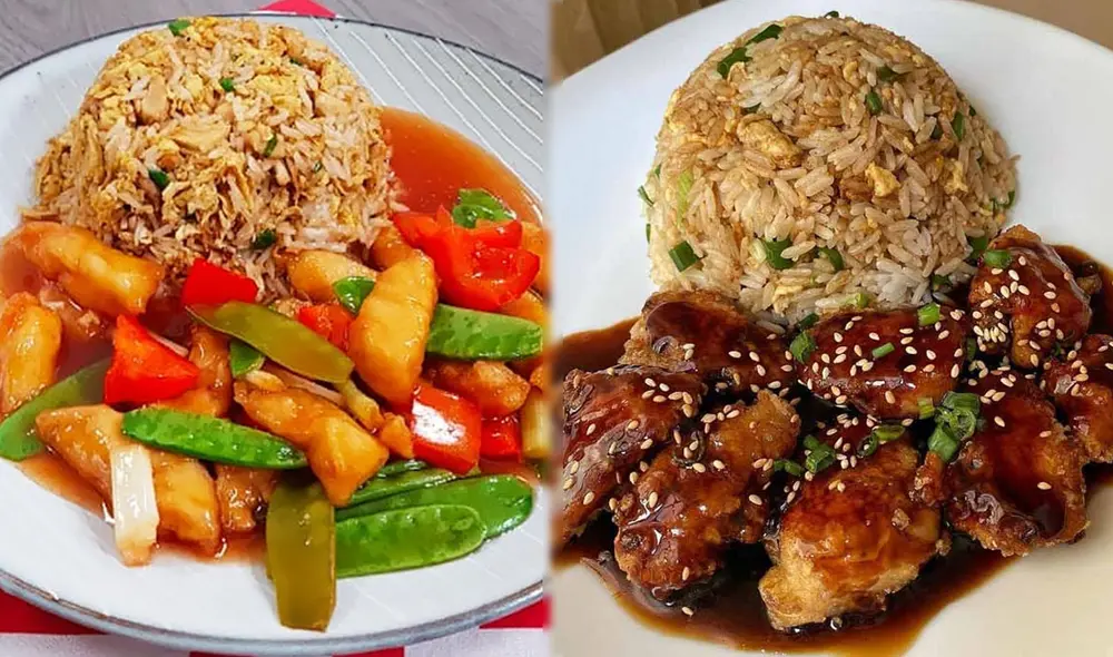 Los platillos tipakay y chijaukay son los más pedidos en los chifas. Foto: composición LR/Comidasperuanas.net/Comeperuano.pe