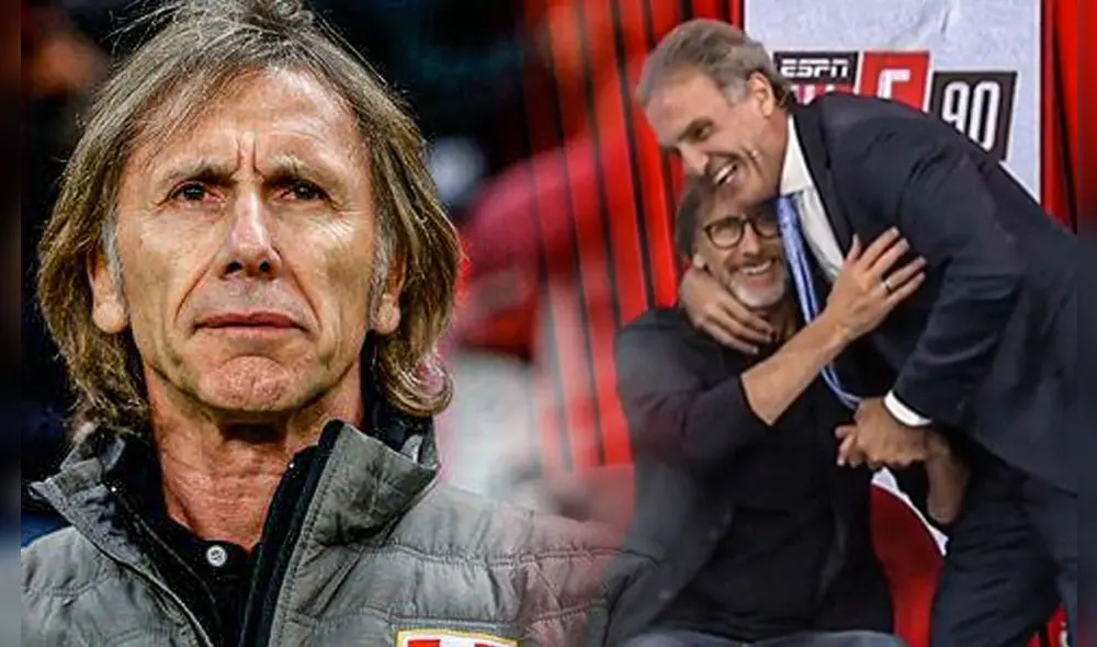 Ricardo Gareca y Óscar Ruggeri fueron parte de la selección argentina. Foto: FPF/ESPN Ricardo Gareca y Óscar Ruggeri fueron parte de la selección argentina. Foto: FPF/ESPN