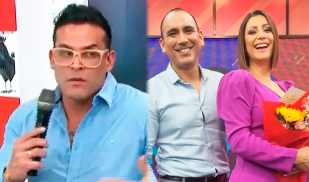 Christian Domínguez responde a Rafael Fernández. Foto: captura América TV / La República