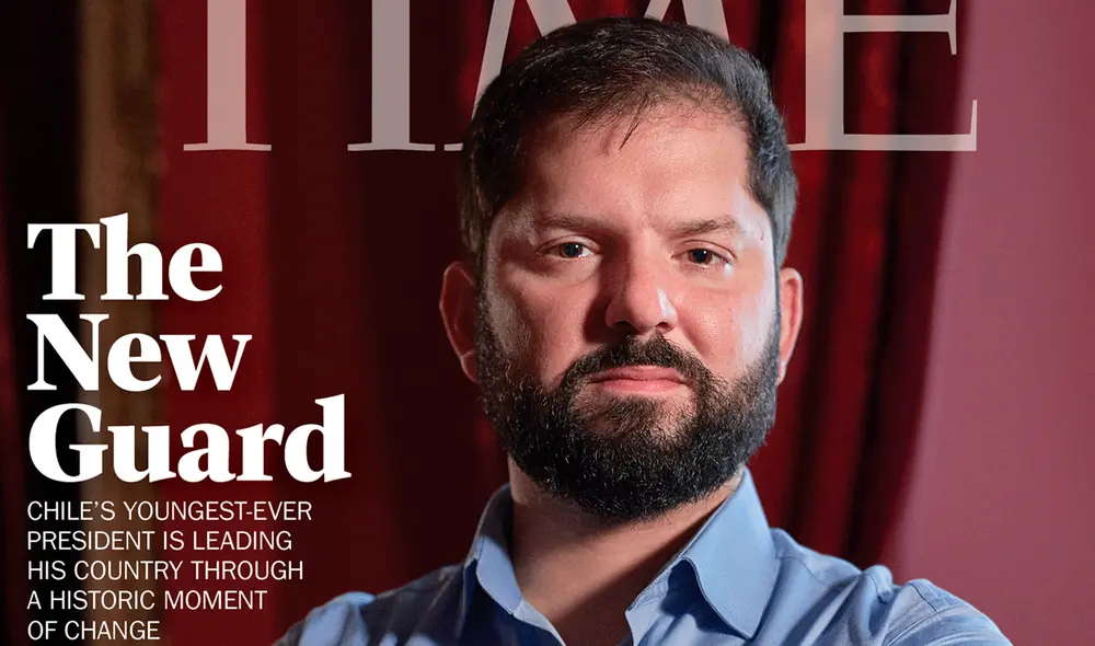 Gabriel Boric sostuvo que su Gobierno “aspira a una forma de organización que vaya más allá del capitalismo”. Foto: Revista Time Gabriel Boric sostuvo que su Gobierno “aspira a una forma de organización que vaya más allá del capitalismo”. Foto: Revista Time