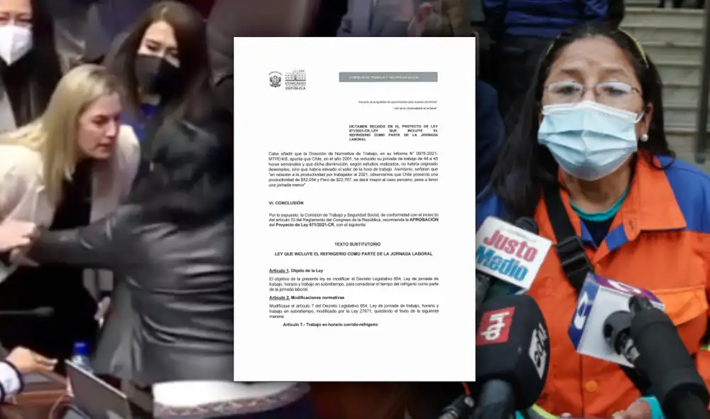 Cortez dijo que no piensa retirar la denuncia por agresión contra Alva pese a indicios mostrados por este diario. Foto: composición de Fabrizio Ovieda/La República/captura de Canal N/captura de Congreso