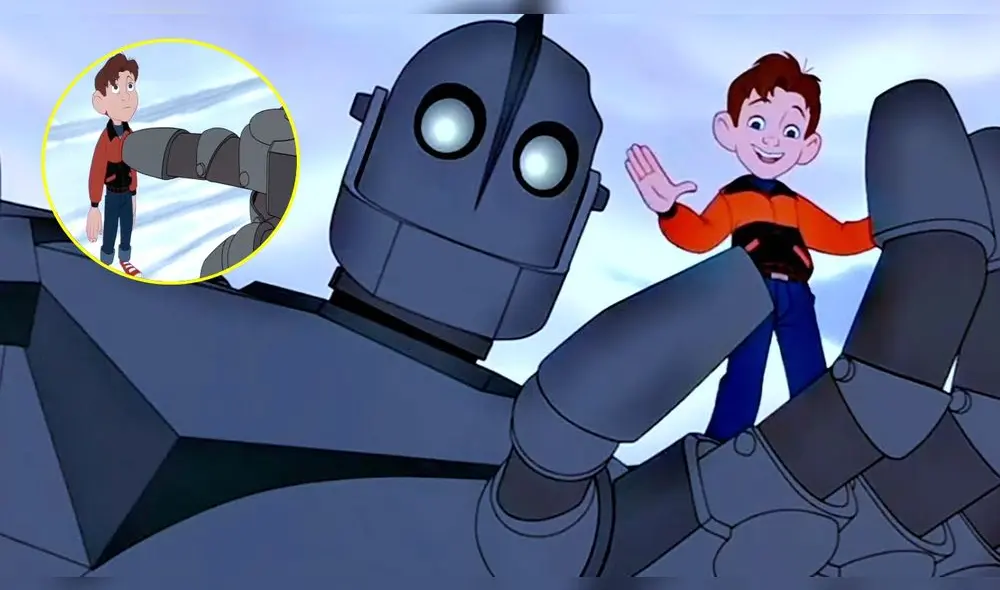 "El gigante de hierro" se puede ver a través de HBO Max. Foto: composición LR/Warner Bros.