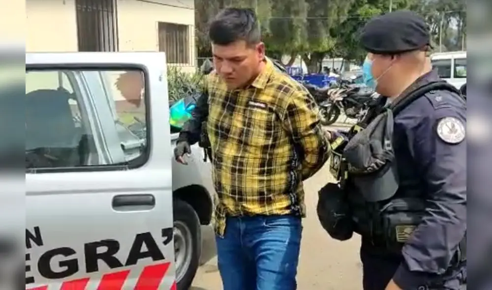 Detenidos cayeron por inmediaciones de la avenida Juan Pablo II, de la urbanización San Andrés. Foto: captura de PNP