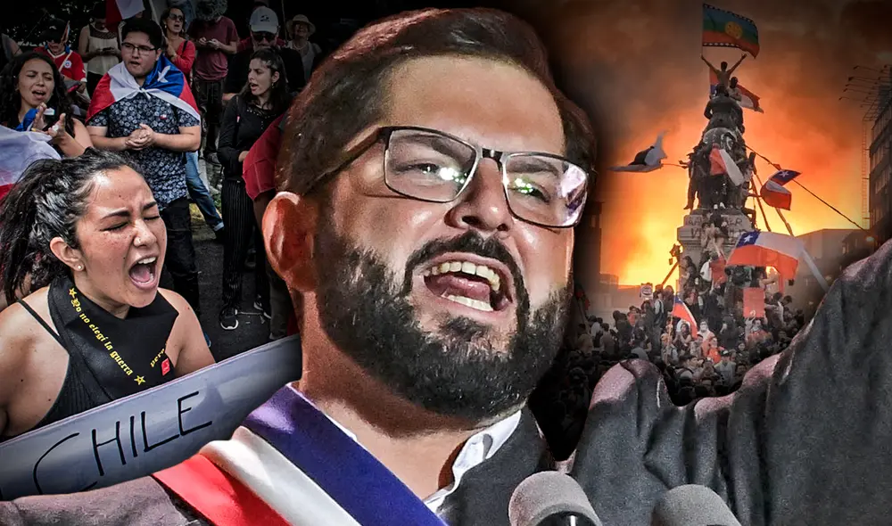 Gabriel Boric dijo en una entrevista que, de rechazarse la nueva carta magna, “tiene que haber un nuevo proceso constituyente”. Foto: composición de Fabrizio Oviedo/La República/AFP Gabriel Boric dijo en una entrevista que, de rechazarse la nueva carta magna, “tiene que haber un nuevo proceso constituyente”. Foto: composición de Fabrizio Oviedo/La República/AFP