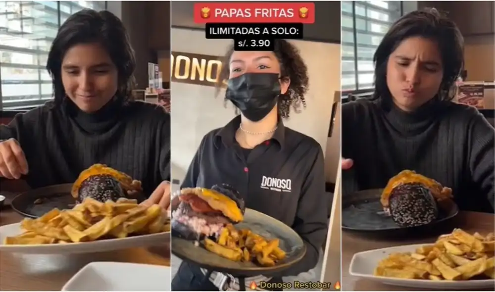 El video viral suma más de 1 millón de visualizaciones. Foto: composición LR/@donoso.pe/TikTok El video viral suma más de 1 millón de visualizaciones. Foto: composición LR/@donoso.pe/TikTok