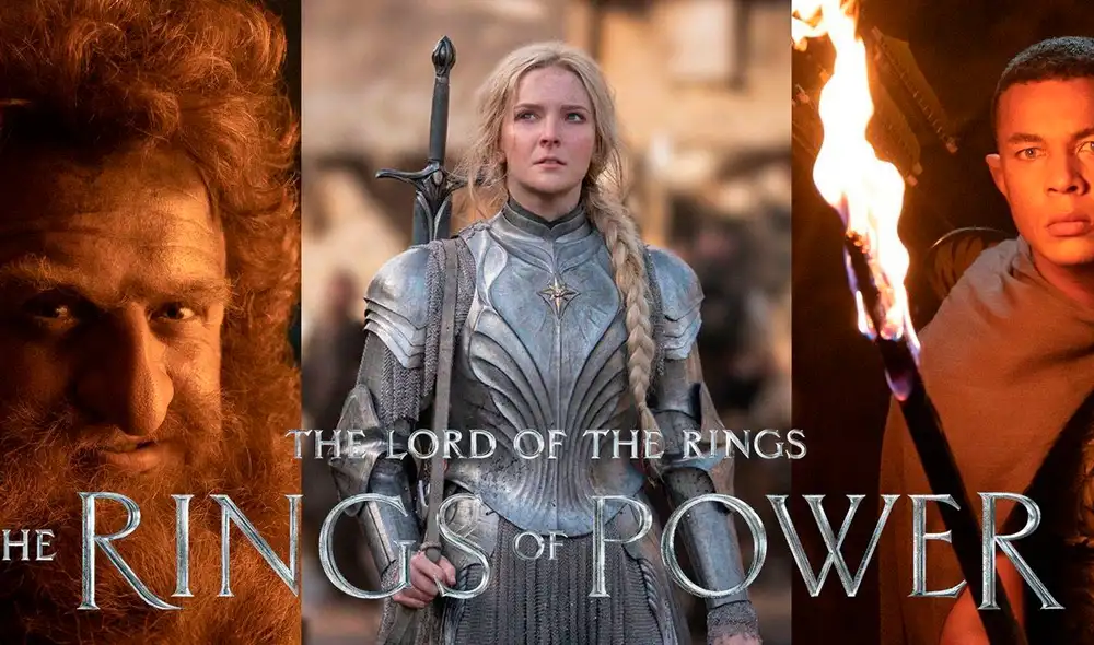 "The lord of the rings: the rings of power" tendrá un total de 8 episodios. Foto: composición LR / Amazon