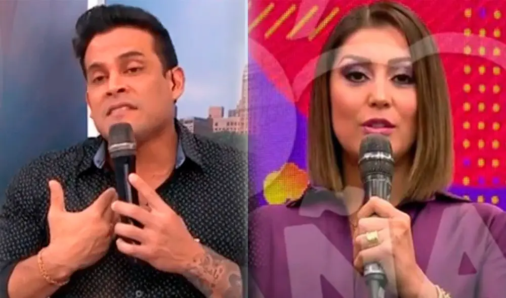 Christian Domínguez pidió a Karla Tarazona que Rafael Fernández deje de mencionarlo en entrevistas. Foto: composición LR/América TV/Panamericana TV