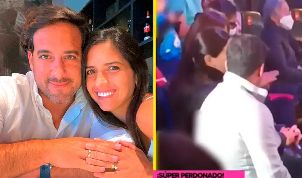 Las nuevas imágenes entre Óscar del Portal y Vanessa Químper dejaron entrever que la dupla habría decidido continuar con su relación. Foto: composición LR/Óscar del Portal/Instagram/captura de Willax