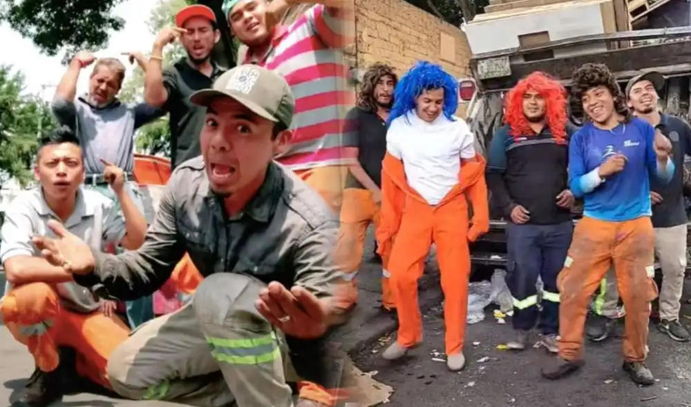 Damián Sandoval empezó solo con la grabación de divertidos videos, pero al poco tiempo se le unieron Cristian, Emeterio, Josué y Benjamín. Foto: composición LR/TikTok/@damiansandovalof