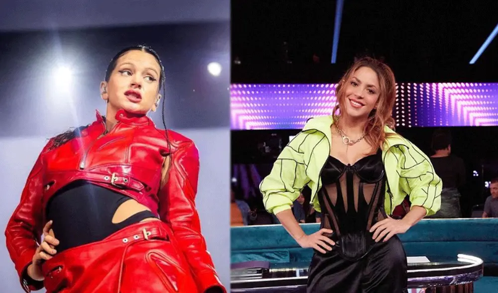 Shakira sobre elogios de Rosalía en su concierto a Colombia. Foto: composición LR/ @Shakira / @Rosalía Instagram/ Instagram Shakira sobre elogios de Rosalía en su concierto a Colombia. Foto: composición LR/ @Shakira / @Rosalía Instagram/ Instagram