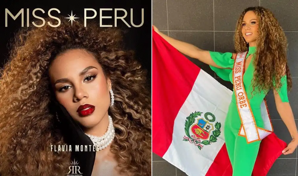 Flavia Montes logró el cuarto lugar en el Miss Orbe. Foto: composición LR/ @FlaviaMontes / Instagram