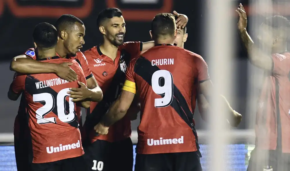 Goianiense hizo respetar su localía y se impuso a Sao Paulo por la semifinal de la Sudamericana. Foto: @Sudamericana