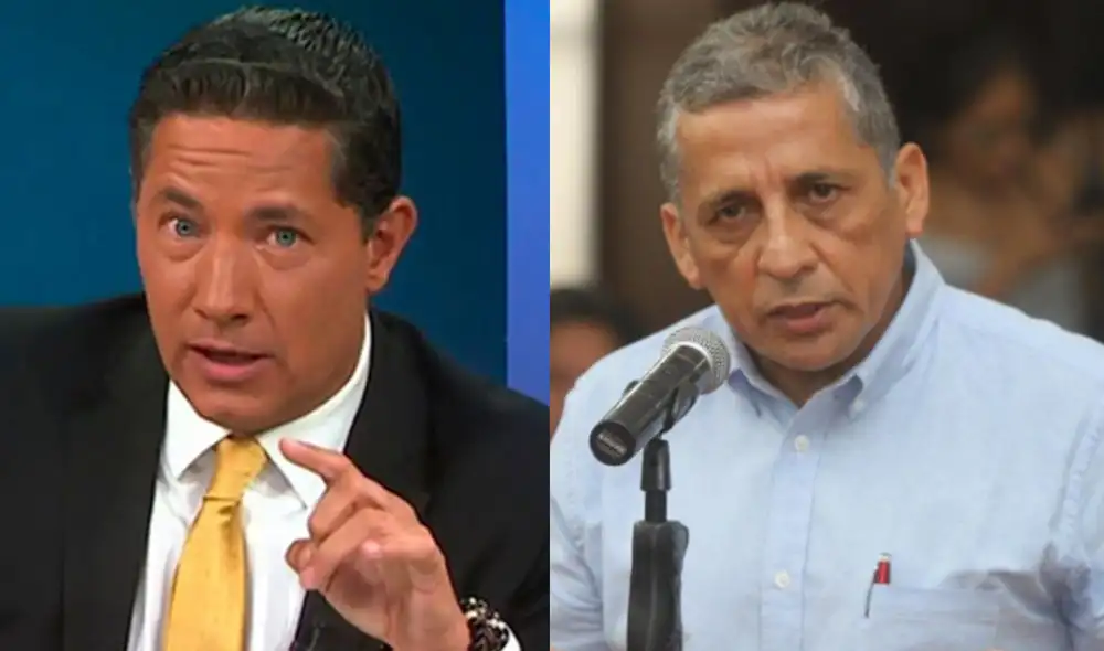 Fernando del Rincón aclaró a Antauro Humala que cancelación de entrevista no se trataría de una censura. "De ninguna manera", expresó. Foto: Poder Judicial/CNN/composición/La República