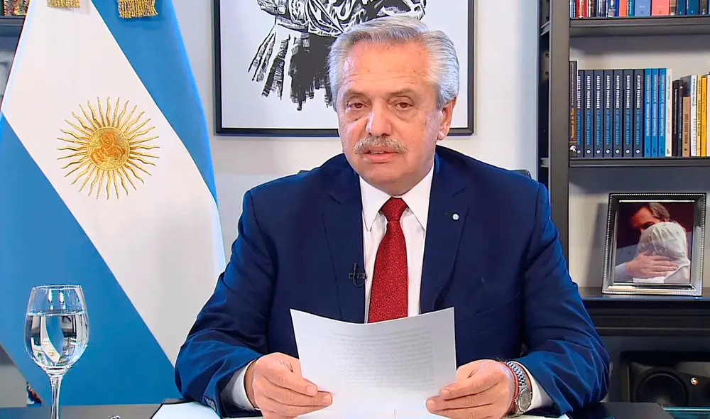 “Estamos ante un hecho que tiene una grave institucional y humana extrema", declaró el mandatario Alberto Fernández. Foto: Casa Rosada - República Argentina / YouTube