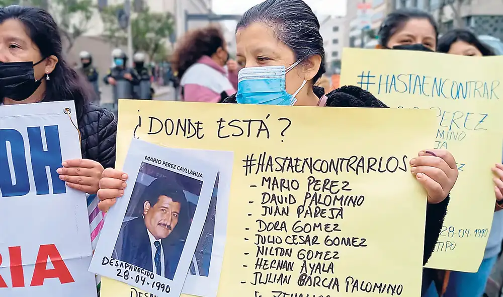 Búsqueda. Familiares de los desaparecidos demandan fortalecer acciones para hallarlos. Foto: difusión Búsqueda. Familiares de los desaparecidos demandan fortalecer acciones para hallarlos. Foto: difusión