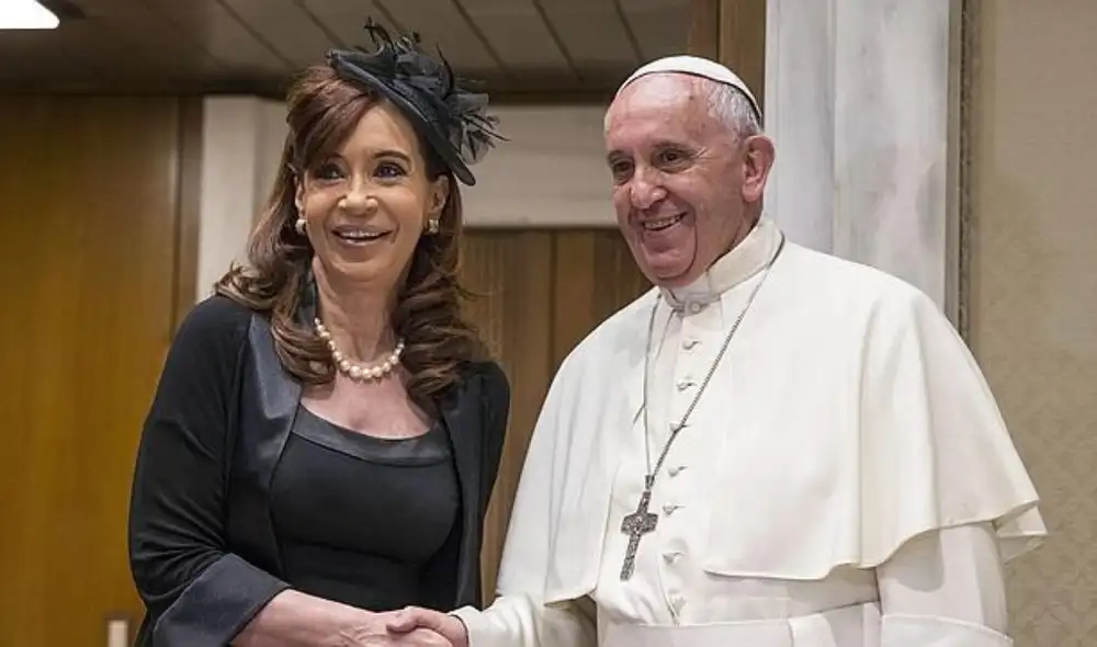 Visita de Fernández de Kirchner al Vaticano en 2015. Foto: EFE Visita de Fernández de Kirchner al Vaticano en 2015. Foto: EFE