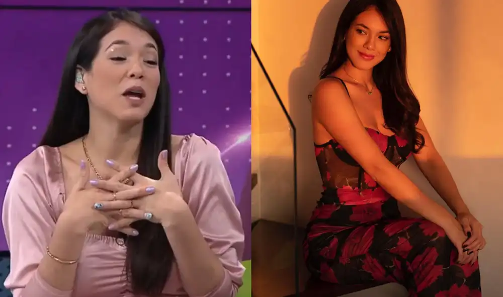 Jazmín Pinedo no es de arriesgarse en el amor. Foto: composición LR/América TV/Jazmín Pinedo/Instagram