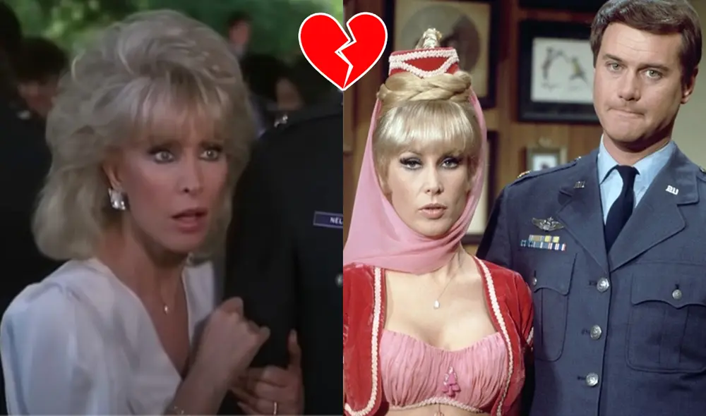 En 1985, Bárbara Eden volvió a ser Jeannie. Larry Hagman no pudo retomar su papel al estar grabando "Dalas". Foto: NBC En 1985, Bárbara Eden volvió a ser Jeannie. Larry Hagman no pudo retomar su papel al estar grabando "Dalas". Foto: NBC