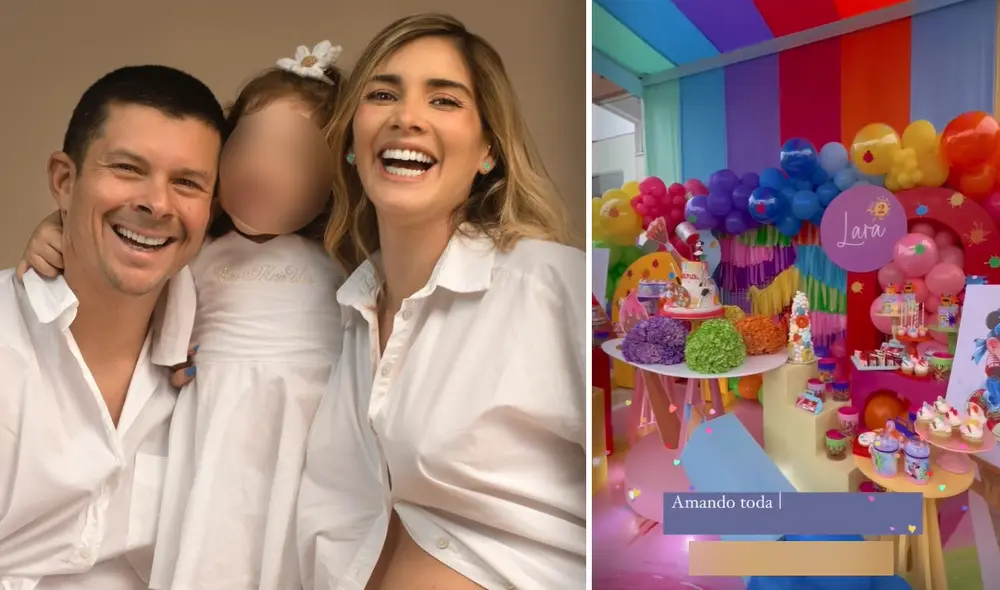 Todos los detalles de la impresionante fiesta de cumpleaños de la engreída de Korina Rivadeneira y Mario Hart. Foto: composición Instagram/@rivadeneirak