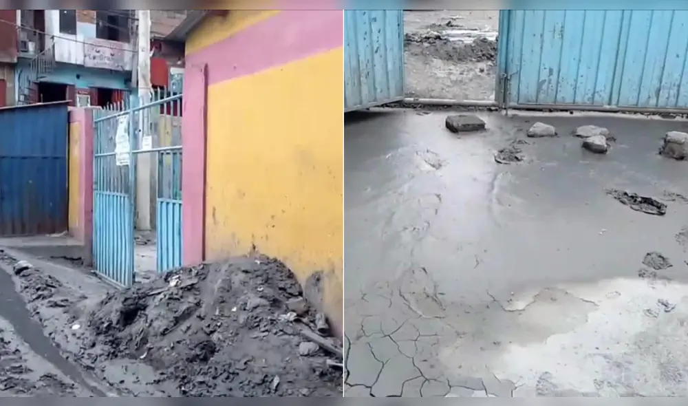 El puesto de salud del centro poblado Lunar de Oro fue inundado por relaves mineros. Foto: La República El puesto de salud del centro poblado Lunar de Oro fue inundado por relaves mineros. Foto: La República