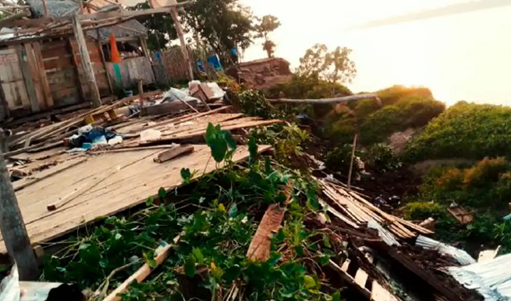 Mientras tanto, los afectados serán reubicados por la Municipalidad distrital. Foto: Referencial