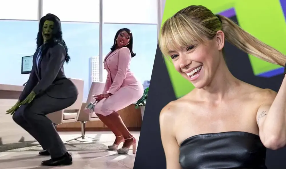 La escena del twerking en "She Hulk" ha causado polémica entre los fans de Marvel, pero se ha revelado que fue obra de la improvisación de Tatiana Maslany. Foto: composición/captura de Disney+/AFP