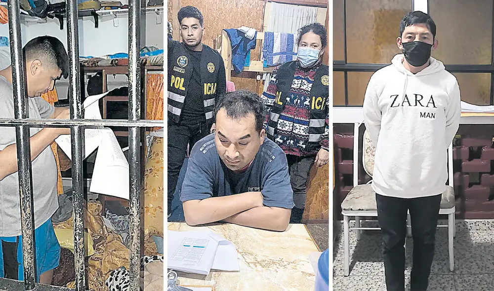 Detenidos. Yenmis Huamán dirigía a ‘Los Farros’ desde un penal. Se detuvo a 8 personas. Detenidos. Yenmis Huamán dirigía a ‘Los Farros’ desde un penal. Se detuvo a 8 personas.