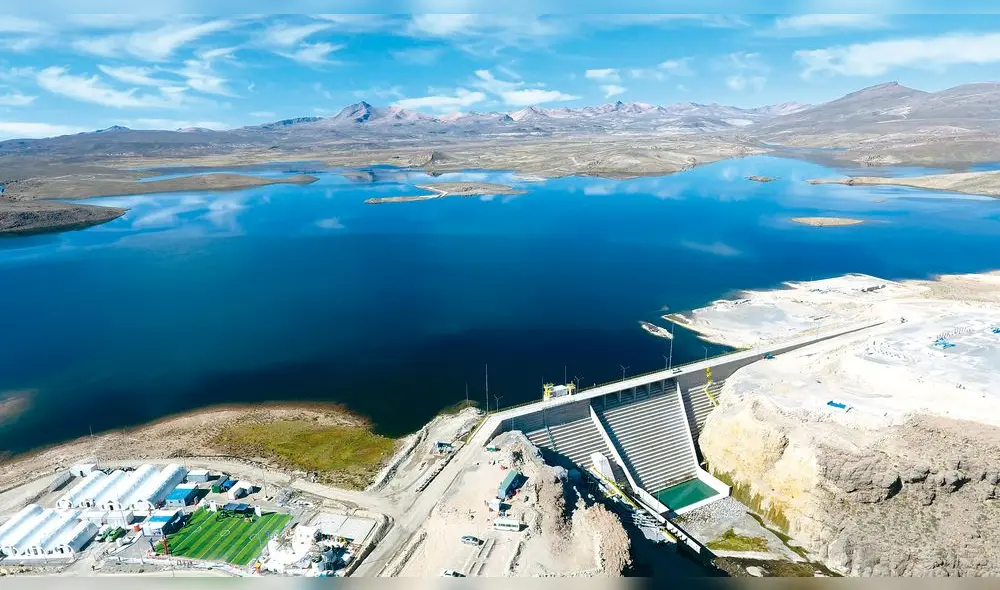 Represa Vizcachas. Embalse tiene capacidad para 60 millones de metros cúbicos y de ahí saldrá el agua para Tambo. La República Represa Vizcachas. Embalse tiene capacidad para 60 millones de metros cúbicos y de ahí saldrá el agua para Tambo. La República