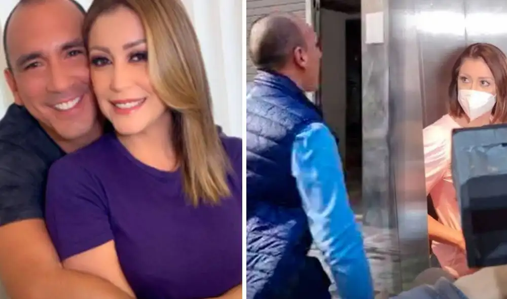 Karla Tarazona y Rafael Fernández conciliaron el 2 de setiembre. Foto: Karla Tarazona/Instagram/captura de ATV