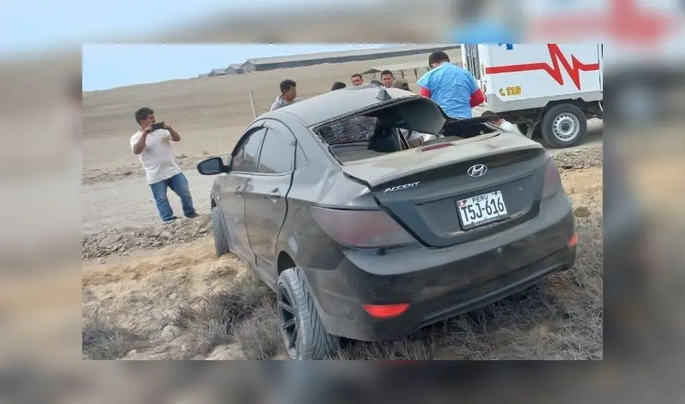 Accidente de tránsito se produjo la tarde del viernes 2 de setiembre. Foto: Ventana Informativa