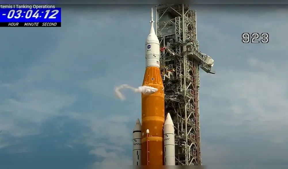 La NASA postergó nuevamente el lanzamiento de Artemis 1. Fotocaptura: NASA La NASA postergó nuevamente el lanzamiento de Artemis 1. Fotocaptura: NASA