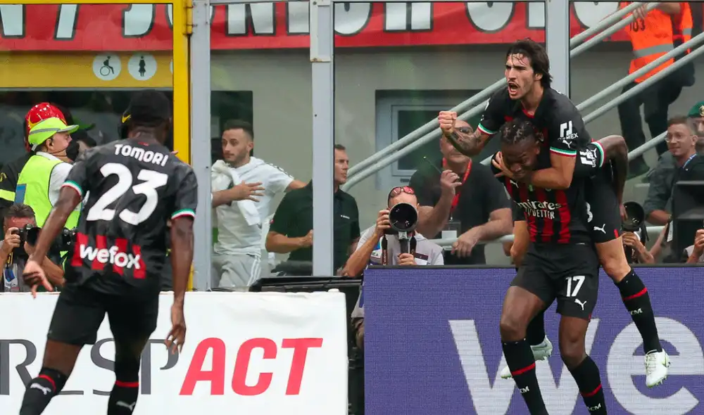 Los rossoneros se impusieron en el derbi de la ciudad de Milán. Foto: EFE Los rossoneros se impusieron en el derbi de la ciudad de Milán. Foto: EFE