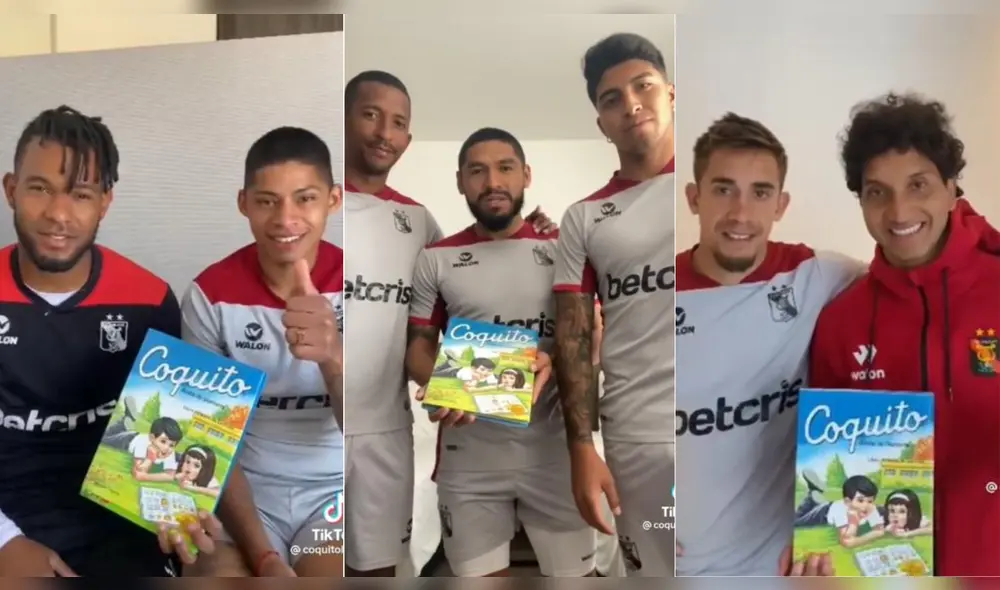 Jugadores de FBC Melgar. Foto: composición LR/TikTok/Coquito Jugadores de FBC Melgar. Foto: composición LR/TikTok/Coquito