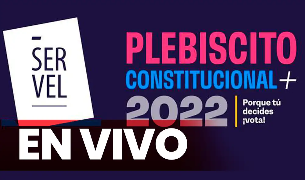 El Plebiscito de Salida 2022 se realizará este domingo 4 de septiembre. Foto: Servel El Plebiscito de Salida 2022 se realizará este domingo 4 de septiembre. Foto: Servel