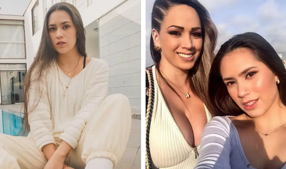 Gianella Marquina es la mayor de las hijas de Melissa Klug. Foto: composición Instagram Gianella Marquina