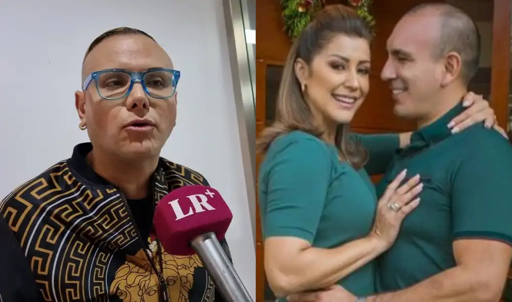 Carlos Cacho tuvo conversación con La República, donde habló de la separación de Karla Tarazona y Rafael Fernández. Foto: composición LR/Omar Coca/URPI-LR/Karla Tarazona/Instagram