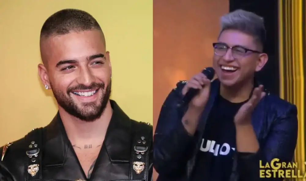 Maluma hizo sonreír a los participantes de "La gran estrella" con su video. Foto: composición LR/difusión/América TV Maluma hizo sonreír a los participantes de "La gran estrella" con su video. Foto: composición LR/difusión/América TV