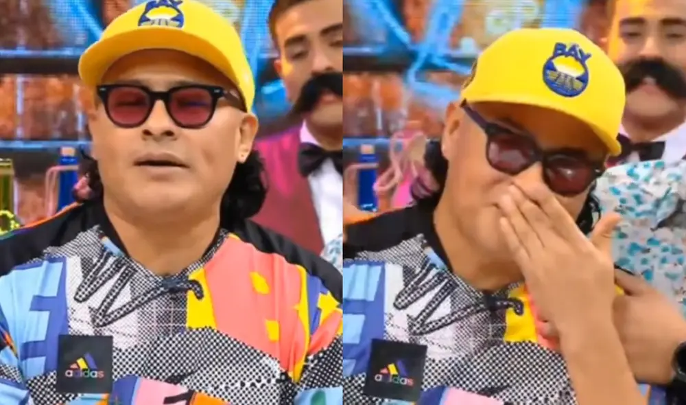 El Chino Risas protagonizó un emotivo momento en "JB en ATV". Foto: composición LR/capturas de ATV El Chino Risas protagonizó un emotivo momento en "JB en ATV". Foto: composición LR/capturas de ATV