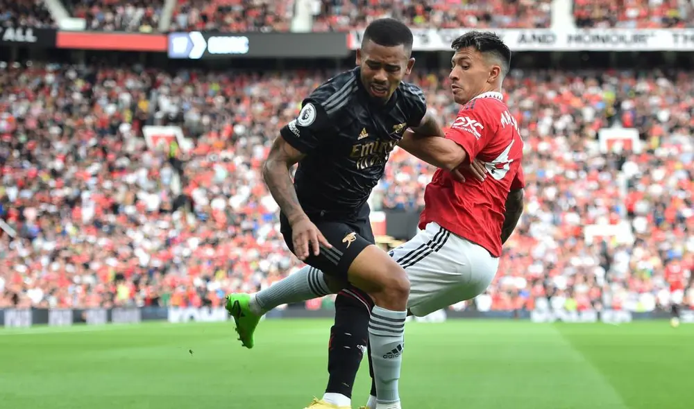 Los diablos rojos y los gunners se enfrentan en Old Trafford por la Premier League 2022-2023. Foto: EFE Los diablos rojos y los gunners se enfrentan en Old Trafford por la Premier League 2022-2023. Foto: EFE