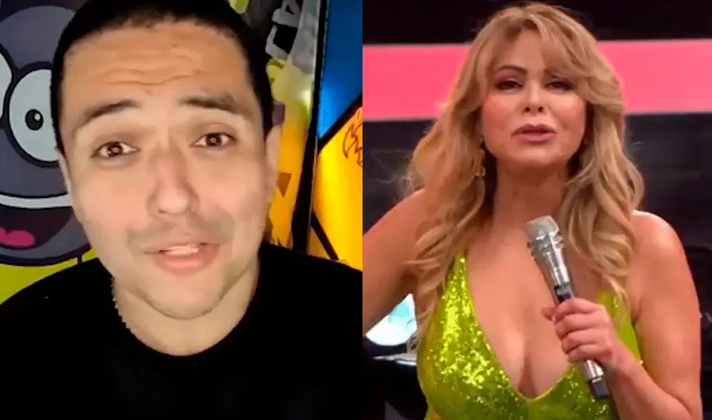 Samuel Suárez le pidió explicaciones a Gisela Valcárcel por eliminar a tantos participantes. Foto: composición LR/Instagram/Instarándula/América TV