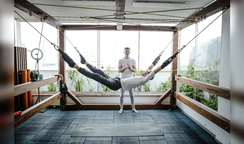 “El mayor beneficio es  la disminución del dolor corporal, me siento más flexible y fuerte”. Foto: La República / John Reyes